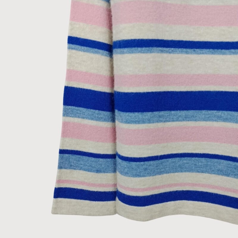 Multi-Stripe Crew Neck Sweater - Image 2