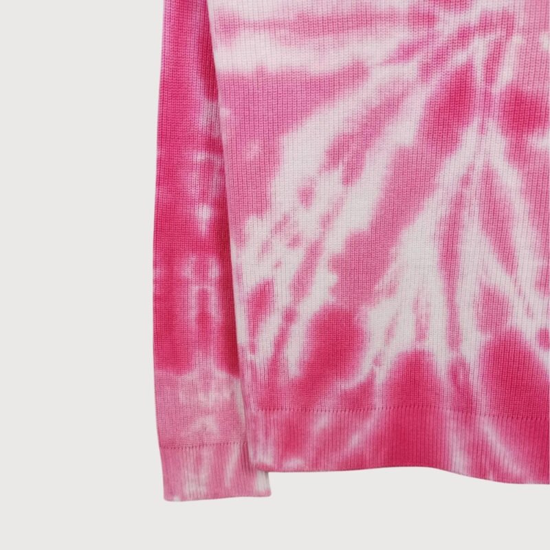 Spiral Tie-Dye Crew Neck Sweater - Image 2