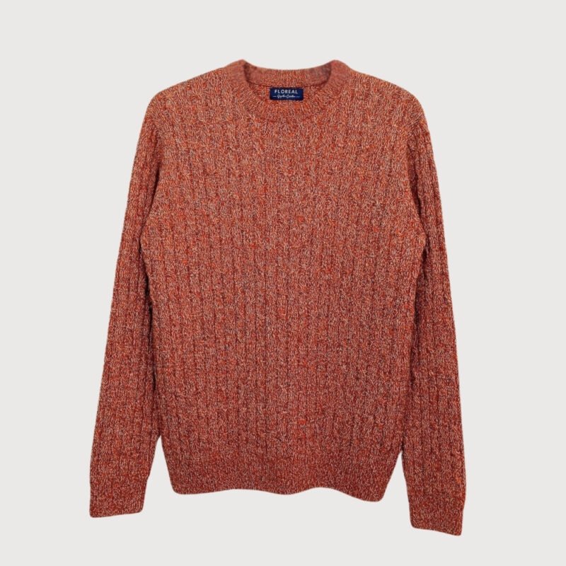 Plated Crew Neck Sweater