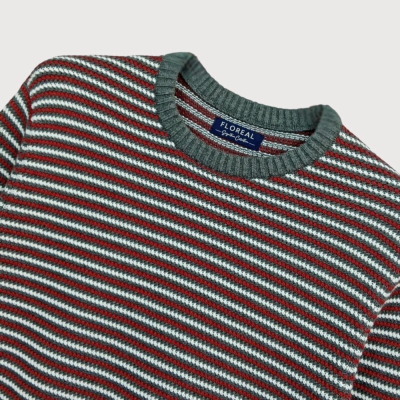 Multi Color Striped Sweater - Image 2