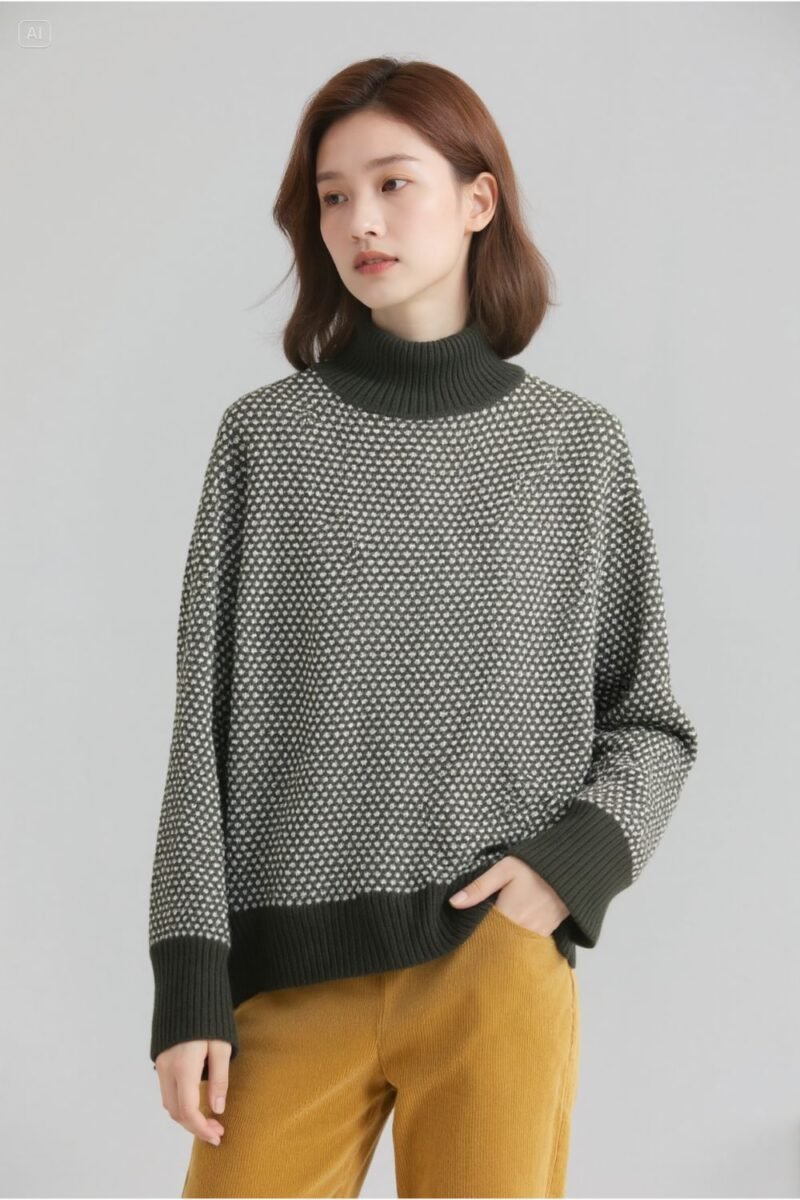 Cozy Turtleneck Sweater - Image 4
